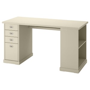 IKEA VEBJÖRN desk, beige, 55 1/8x23 5/8 in, Ikea Ireland | 3265SADPM