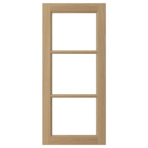 IKEA VEDHAMN glass door, oak, 18x40 in, Ikea Ireland | 4187REKTL