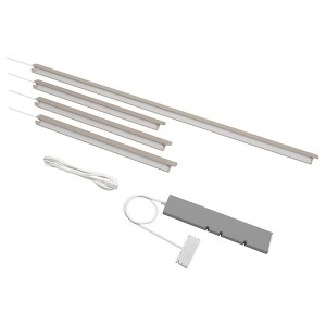 IKEA ÖVERSIDAN / TRÅDFRI lighting kit Beige, Ikea Ireland | 9814HKLBM