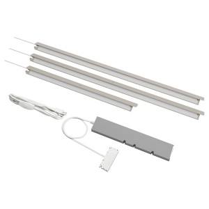 IKEA ÖVERSIDAN / TRÅDFRI lighting kit Beige, Ikea Ireland | 7216THPWR