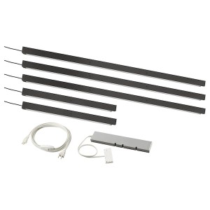IKEA ÖVERSIDAN / TRÅDFRI lighting kit Dark Gray, Ikea Ireland | 9031EIUVF