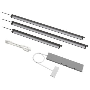 IKEA ÖVERSIDAN / TRÅDFRI lighting kit Dark Gray, Ikea Ireland | 6017VEQOR