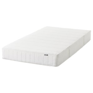 IKEA VESTERÖY pocket spring mattress, Twin Medium Firm / White, Ikea Ireland | 7426CBZIG