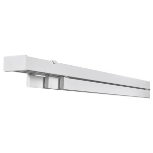 IKEA VIDGA set for panel curtains Ceiling Mounted / White, Ikea Ireland | 6894PKLIX