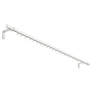 IKEA VIDGA single track set for wall, white, Ikea Ireland | 2943XIOMT