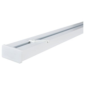 IKEA VIDGA triple curtain rail, included ceiling fittings/white, 55 in, Ikea Ireland | 4261DLFXP