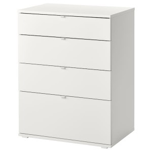 IKEA VIHALS 4-drawer chest, white/anchor/unlock function, 27 1/2x18 1/2x35 3/8 in, Ikea Ireland | 4312HIPAB