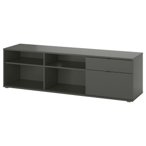 IKEA VIHALS TV unit, 69 3/8x14 5/8x19 5/8 in Dark Gray, Ikea Ireland | 9816SHPXY