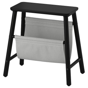 IKEA VILTO storage stool, 17 3/4 in Black, Ikea Ireland | 4182UMEOS