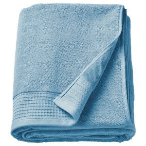 IKEA VINARN bath sheet, 39x59 in Blue, Ikea Ireland | 2410LHVCJ