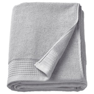 IKEA VINARN bath sheet, 39x59 in Light Gray, Ikea Ireland | 7685KVWBD