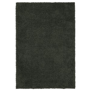 IKEA VINDEBÄK rug, high pile, 4'4 inx6'5 in Dark Green, Ikea Ireland | 8247MACGP
