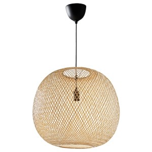 IKEA VINDÖGA pendant lamp, bamboo/handmade, 20 in, Ikea Ireland | 9280LQJHO