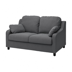 IKEA VINLIDEN cover for loveseat Hakebo Dark Gray, Ikea Ireland | 4672JHFYZ