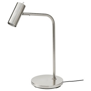 IKEA VIRRMO work lamp with LED bulb, nickel plated, 21 in, Ikea Ireland | 6271EJKNI