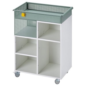 IKEA ÖVNING utility cart, white/gray-green, 21 1/4x13 in, Ikea Ireland | 1267PIRQF