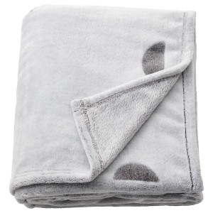 IKEA VÄNKRETS blanket, light gray, 51x67 in, Ikea Ireland | 1350CVNLP