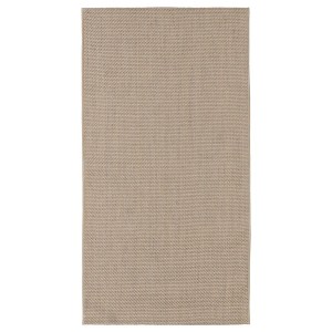 IKEA VODSKOV rug, flatwoven, natural/light gray, 2'7 inx4'11 in, Ikea Ireland | 9567VQMZA