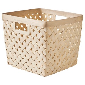 IKEA VÄXTHUS basket, poplar/handmade, 11 ¾x11 ¾x11 in, Ikea Ireland | 9352JZCDG