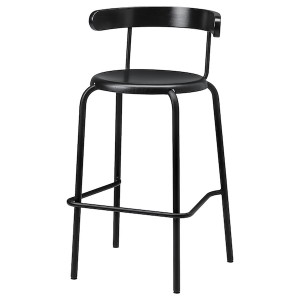 IKEA YNGVAR bar stool, anthracite, 29 1/2 in, Ikea Ireland | 9420UZJRQ