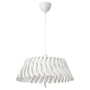 IKEA YTLÄGE pendant lamp, white, 17 in, Ikea Ireland | 4863MIZKW