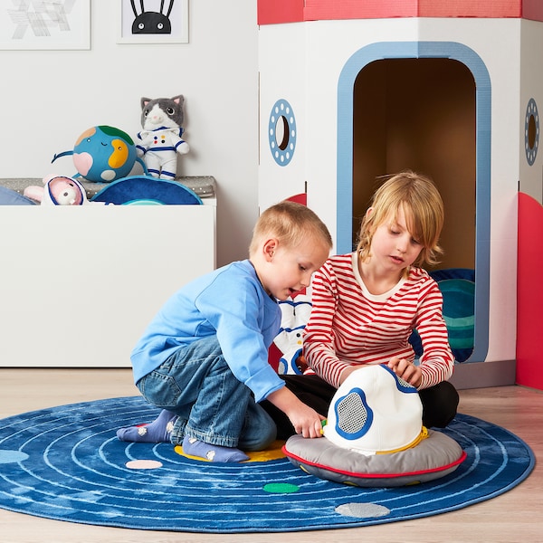 IKEA AFTONSPARV soft toy, spaceship/multicolor, Ikea Ireland | 3542VPHJF
