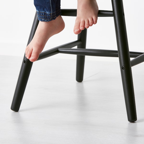 IKEA AGAM junior chair Black, Ikea Ireland | 0946ZINTC