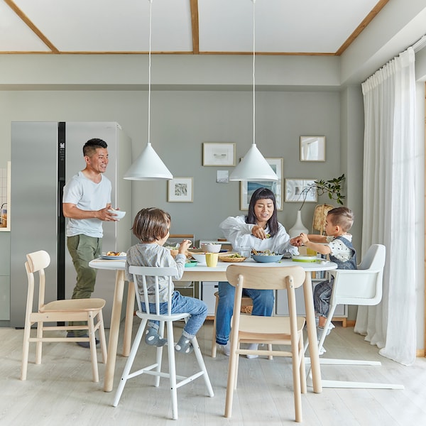 IKEA AGAM junior chair White, Ikea Ireland | 6794GTCME