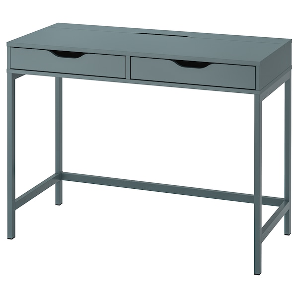 IKEA ALEX desk, 39 3/8x18 7/8 in Gray / Turquoise, Ikea Ireland | 4015CANZS