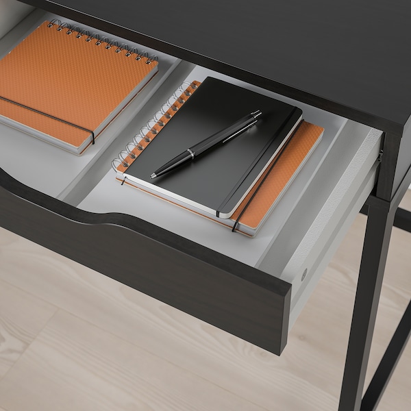IKEA ALEX desk, 52x22 7/8 in Black / Brown, Ikea Ireland | 7864WAOEF