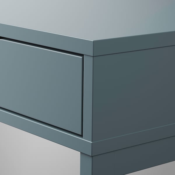 IKEA ALEX desk, 52x22 7/8 in Gray / Turquoise, Ikea Ireland | 3517QWFBV