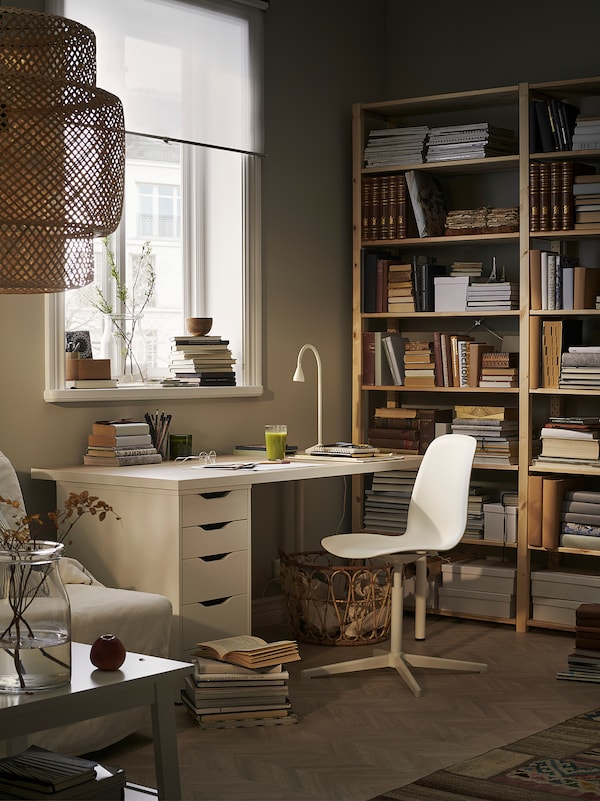 IKEA ALEX drawer unit, 14 1/8x27 1/2 in White, Ikea Ireland | 5231IZRXQ
