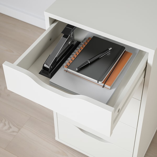 IKEA ALEX drawer unit, 14 1/8x27 1/2 in White, Ikea Ireland | 5231IZRXQ