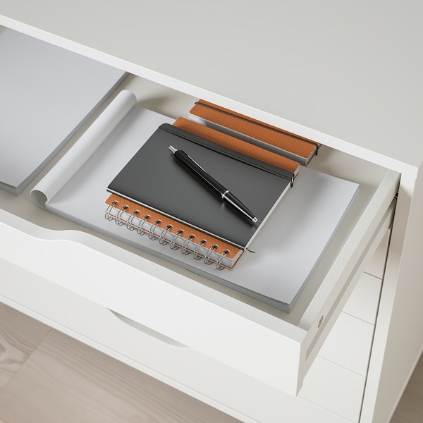 IKEA ALEX drawer unit on casters, 26 3/8x26 in White, Ikea Ireland | 4160QUGLF