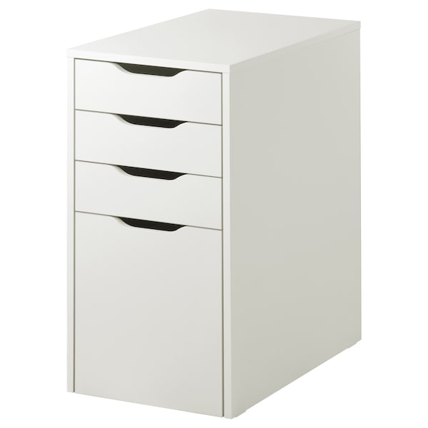 IKEA ALEX drawer unit/drop file storage, 14 1/8x27 1/2 in White, Ikea Ireland | 1908WPFRT
