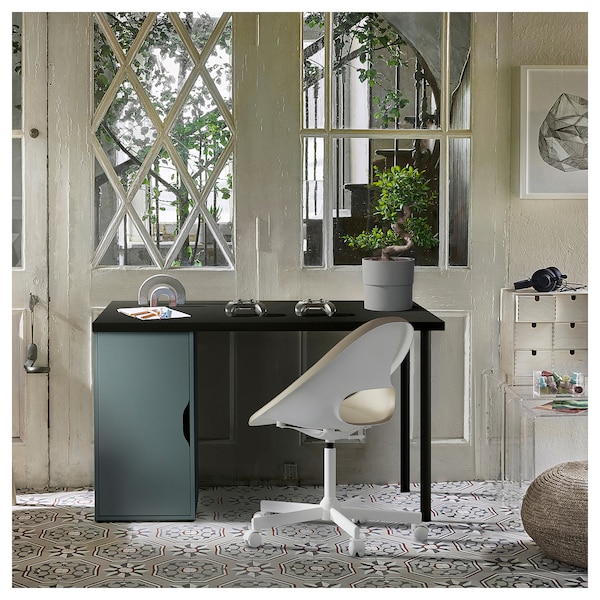 IKEA ALEX storage unit, 14 1/8x27 1/2 in Gray / Turquoise, Ikea Ireland | 9436FUZAI