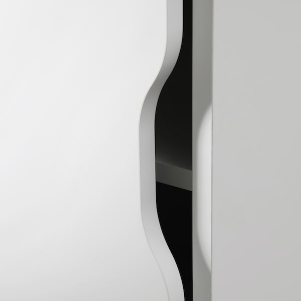 IKEA ALEX storage unit on casters, 14 1/8x29 7/8 in White / Black, Ikea Ireland | 9614JGOST