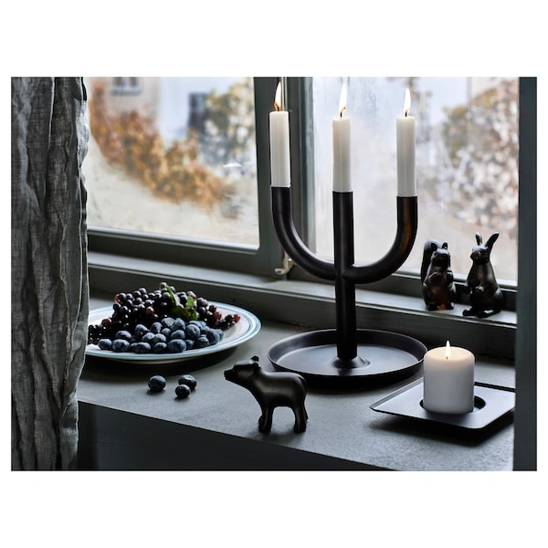 IKEA ALLUND decoration, set of 3, animal/black, Ikea Ireland | 1956MDEZN