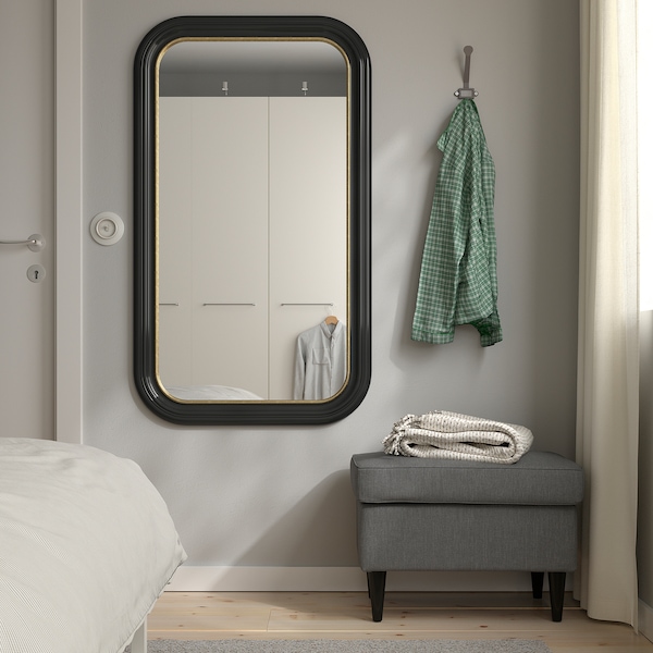 IKEA ALMARÖD mirror, black, 27 1/2x47 1/4 in, Ikea Ireland | 2310CULYO