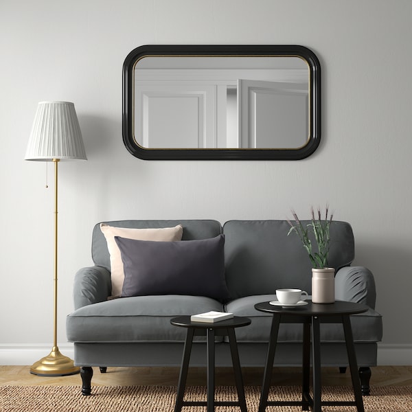 IKEA ALMARÖD mirror, black, 27 1/2x47 1/4 in, Ikea Ireland | 2310CULYO