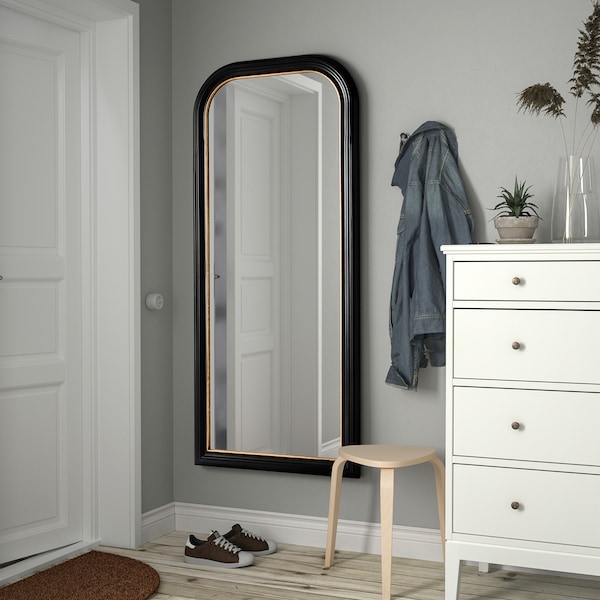 IKEA ALMARÖD mirror, black, 29 1/2x66 7/8 in, Ikea Ireland | 0643KFWYG
