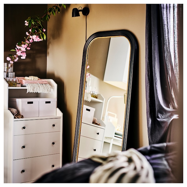 IKEA ALMARÖD mirror, black, 29 1/2x66 7/8 in, Ikea Ireland | 0643KFWYG
