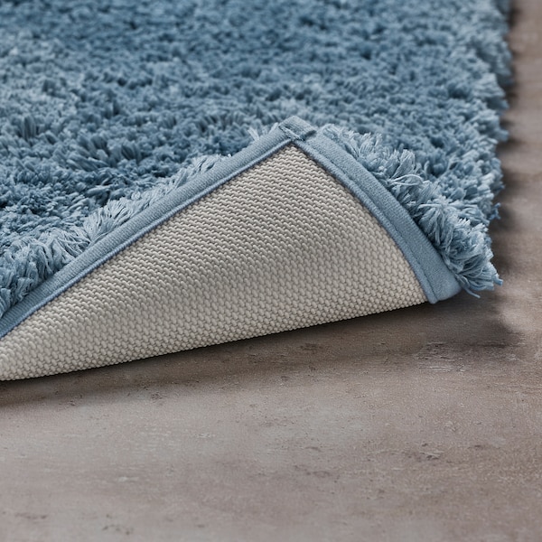 IKEA ALMTJÄRN bath mat, 16x24 in Blue, Ikea Ireland | 4209TCKYQ