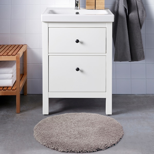 IKEA ALMTJÄRN bath mat, 26 in Beige, Ikea Ireland | 1768SGKVA