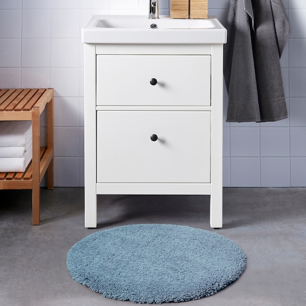 IKEA ALMTJÄRN bath mat, 26 in Blue, Ikea Ireland | 0634DYAOP