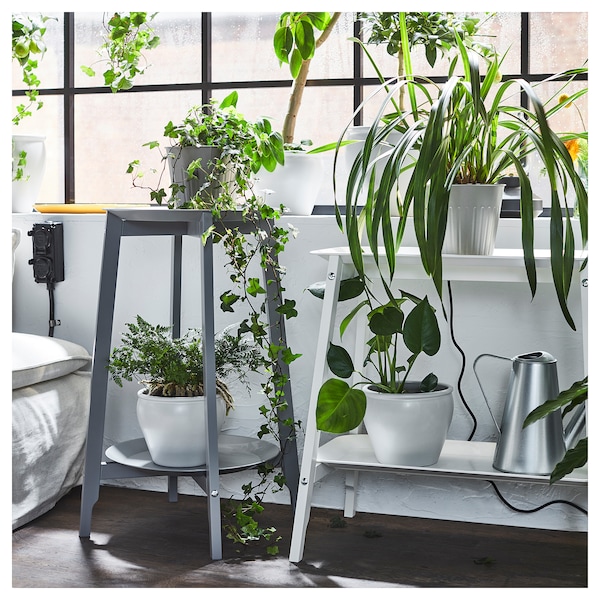 IKEA ALPVIDE plant stand, 28 in Gray, Ikea Ireland | 0874KSVBO