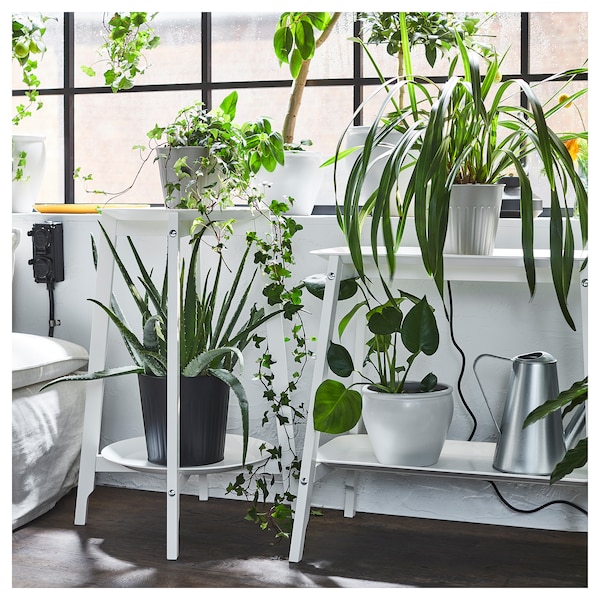 IKEA ALPVIDE plant stand, 28 in White, Ikea Ireland | 9651DJTKA