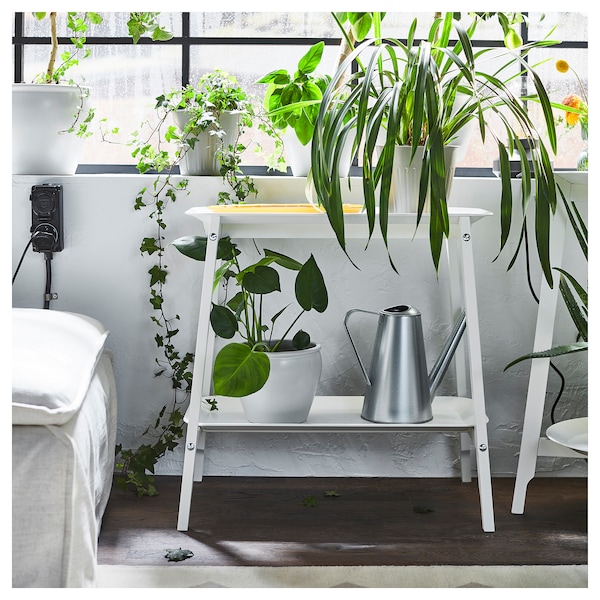 IKEA ALPVIDE plant stand, white, 24 ¾ in, Ikea Ireland | 8249XNAFL