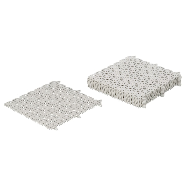 IKEA ALTAPPEN decking, outdoor, 9 sq feet Light Gray, Ikea Ireland | 6453HXRUV