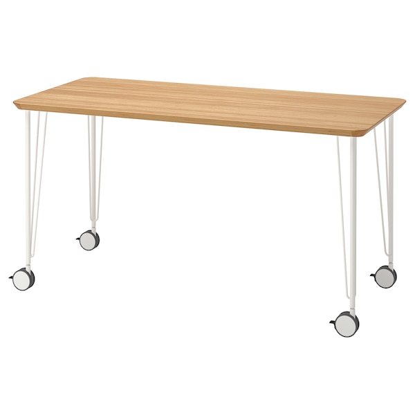 IKEA ANFALLARE / KRILLE desk, 55 1/8x25 5/8 in White, Ikea Ireland | 3091RGUYF